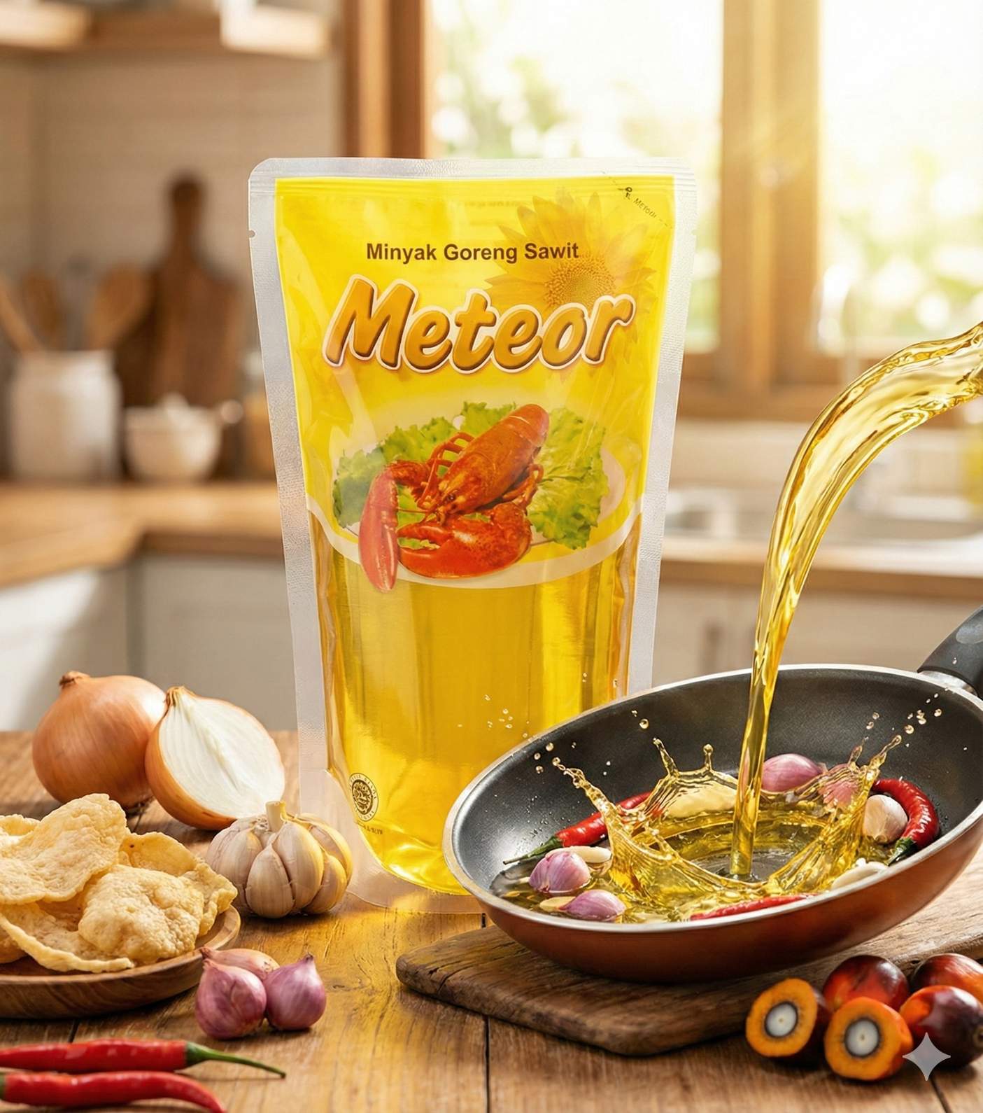 Jual Meteor Minyak Goreng 1000ml